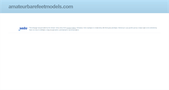 Desktop Screenshot of amateurbarefeetmodels.com